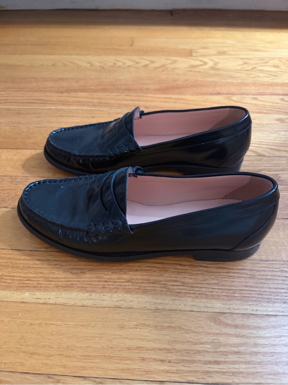 J. Crew Winona penny loafers in spazzolato leather size 9 - Picture 4 of 7
